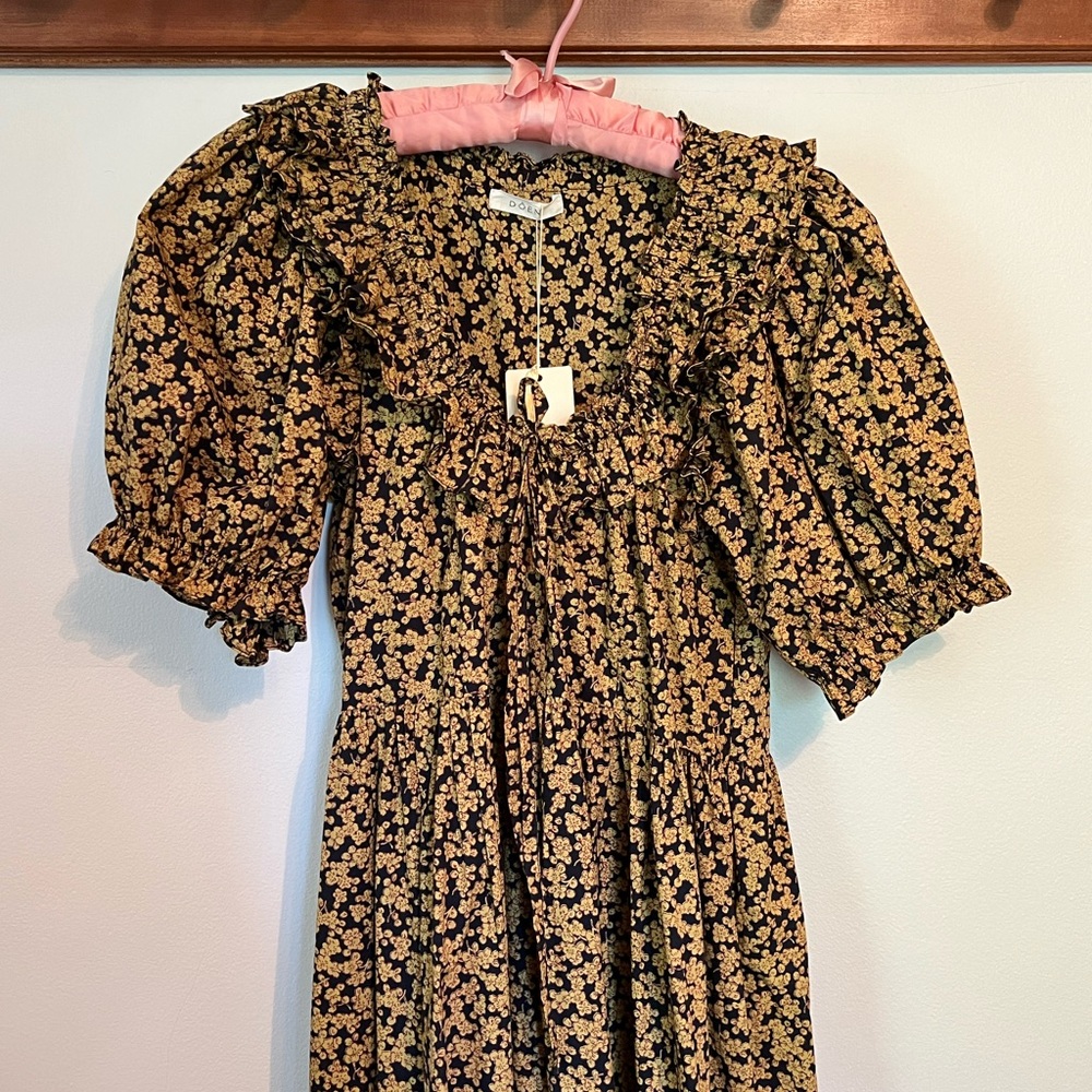 Doen Bellerose Dress in dusk winter meadow